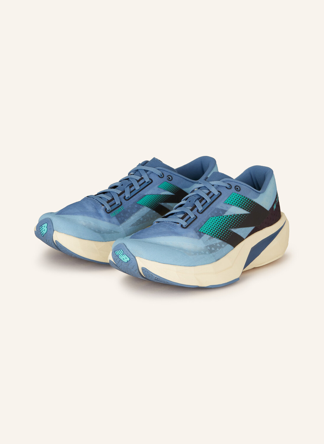

Кроссовки fuel cell rebel v4 new balance, цвет HELLBLAU/BLAU/SCHWARZ