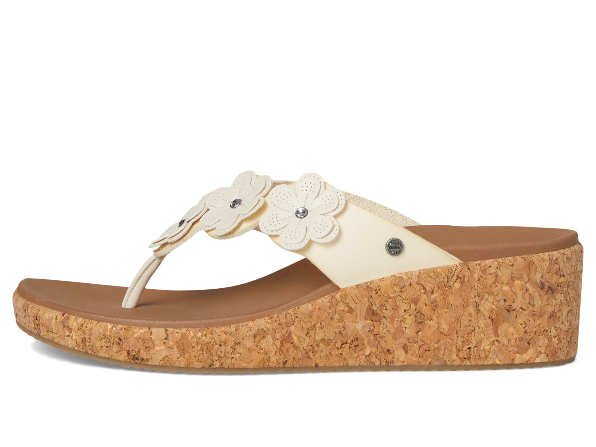 Сандалии SKECHERS Arch Fit Beverlee - Rare Blossom, цвет Off White — фото 4