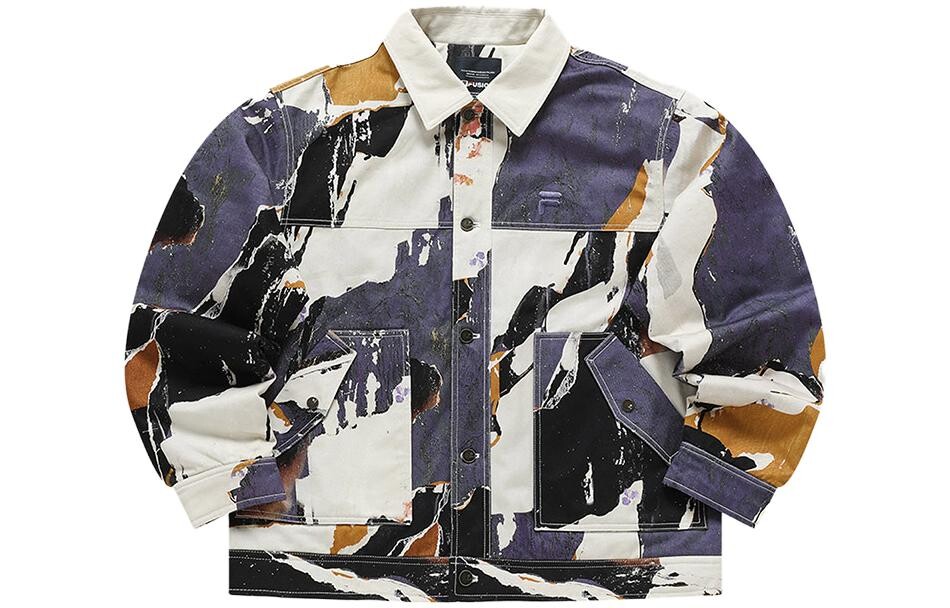 

ACE CREW стеганая куртка мужская Milan Purple Fila Fusion
