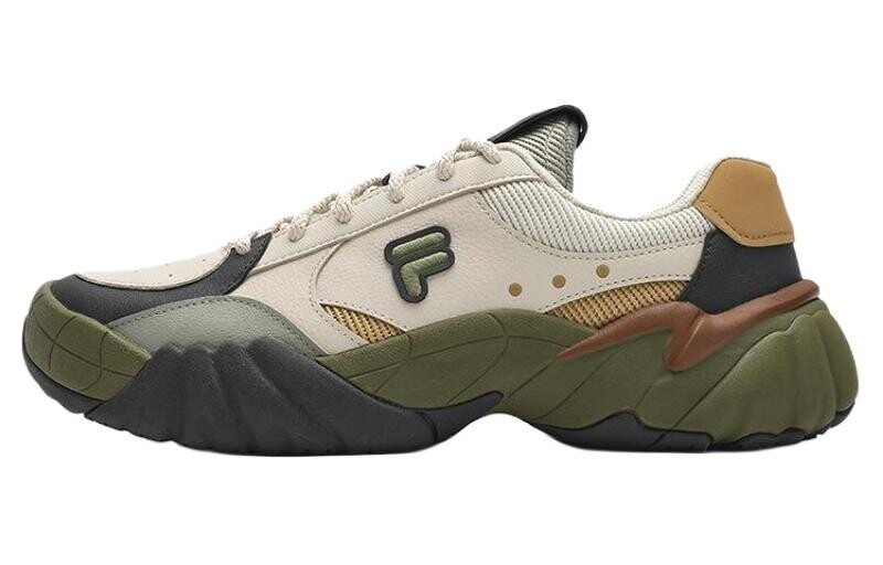 

Кроссовки FILA FUSION TRIBE Lifestyle Shoes Men Low-top Brown/Green, темно-зеленый