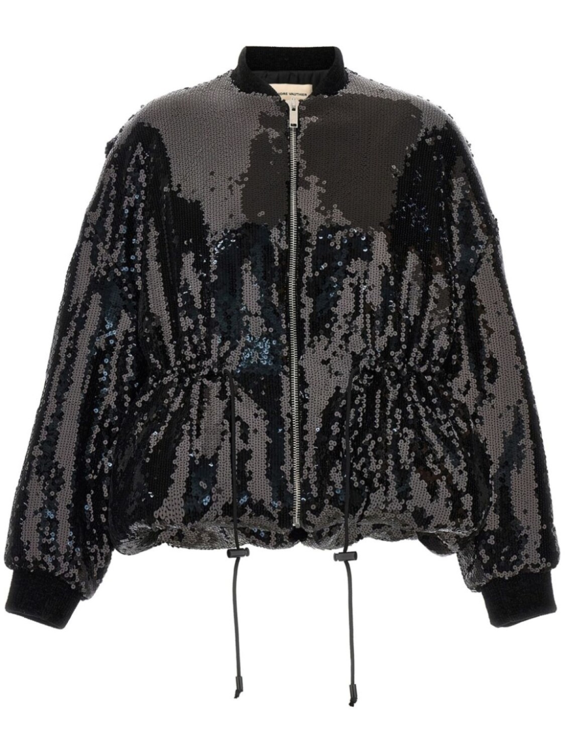 

Куртка-бомбер с пайетками Alexandre Vauthier, черный