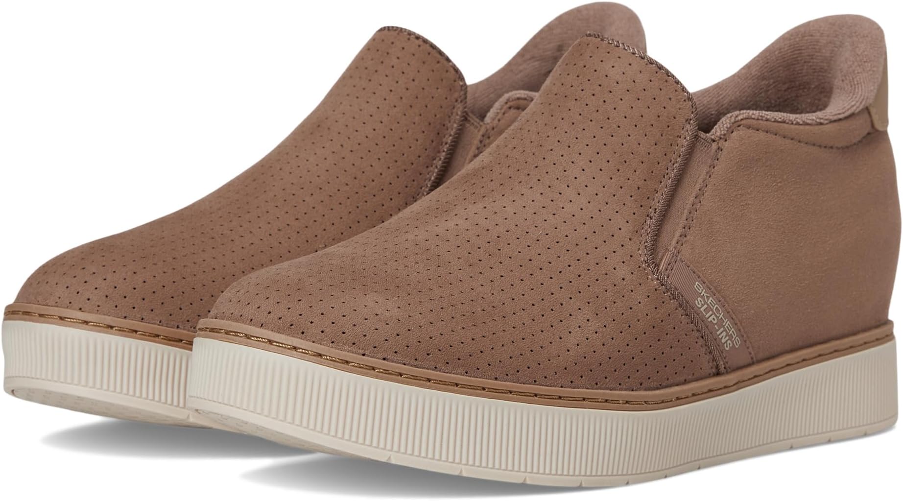 Кроссовки BOBS from SKECHERS Hands Free Slip-ins Hush Up, Taupe