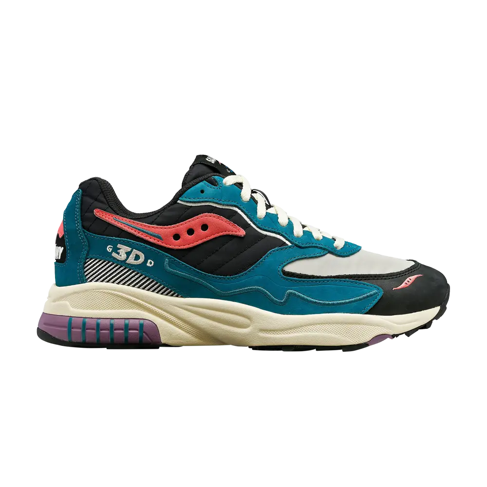 

Кроссовки 3D Grid Hurricane Saucony, зеленый