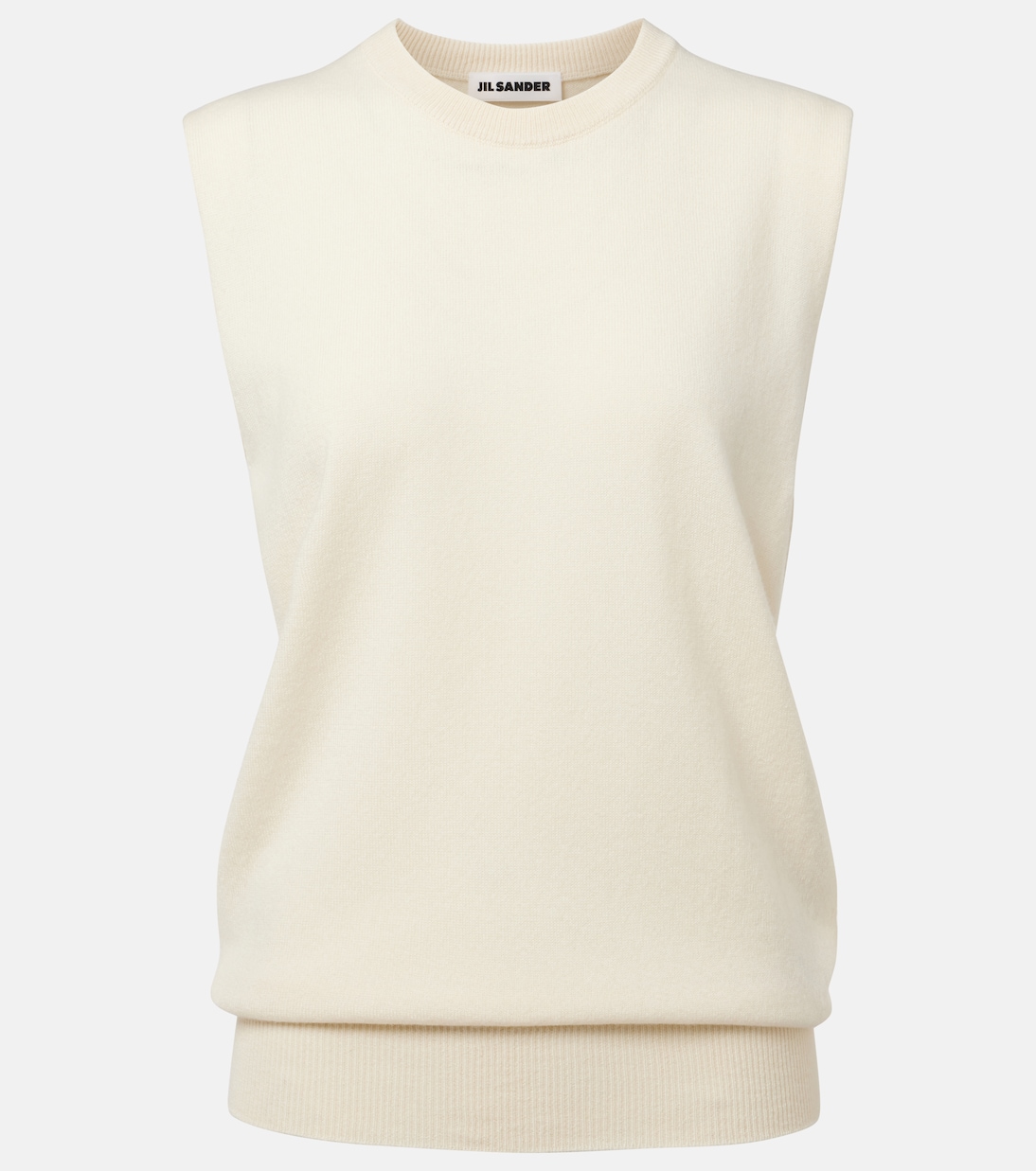 

Жилет из кашемира Jil Sander, Natural