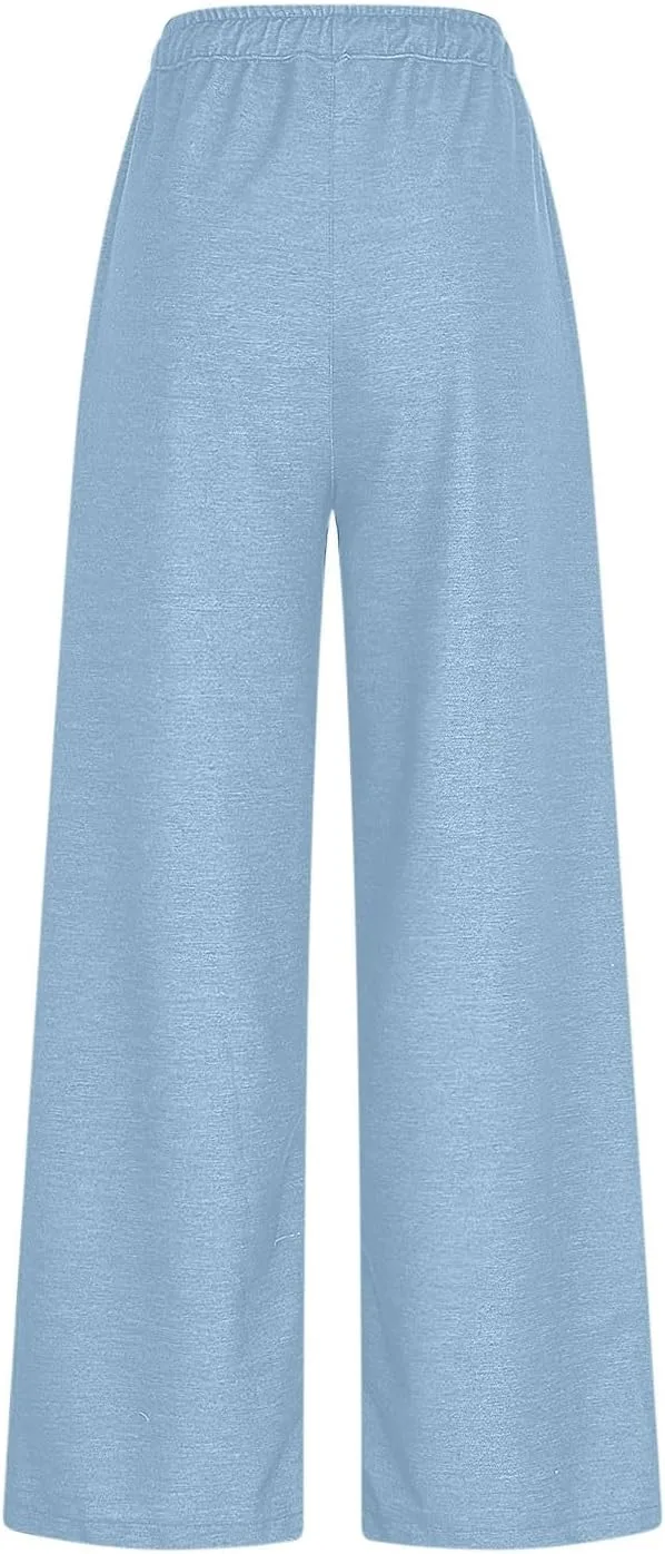 Женские джинсы High Waisted с эластичным поясом и карманами — фото 4