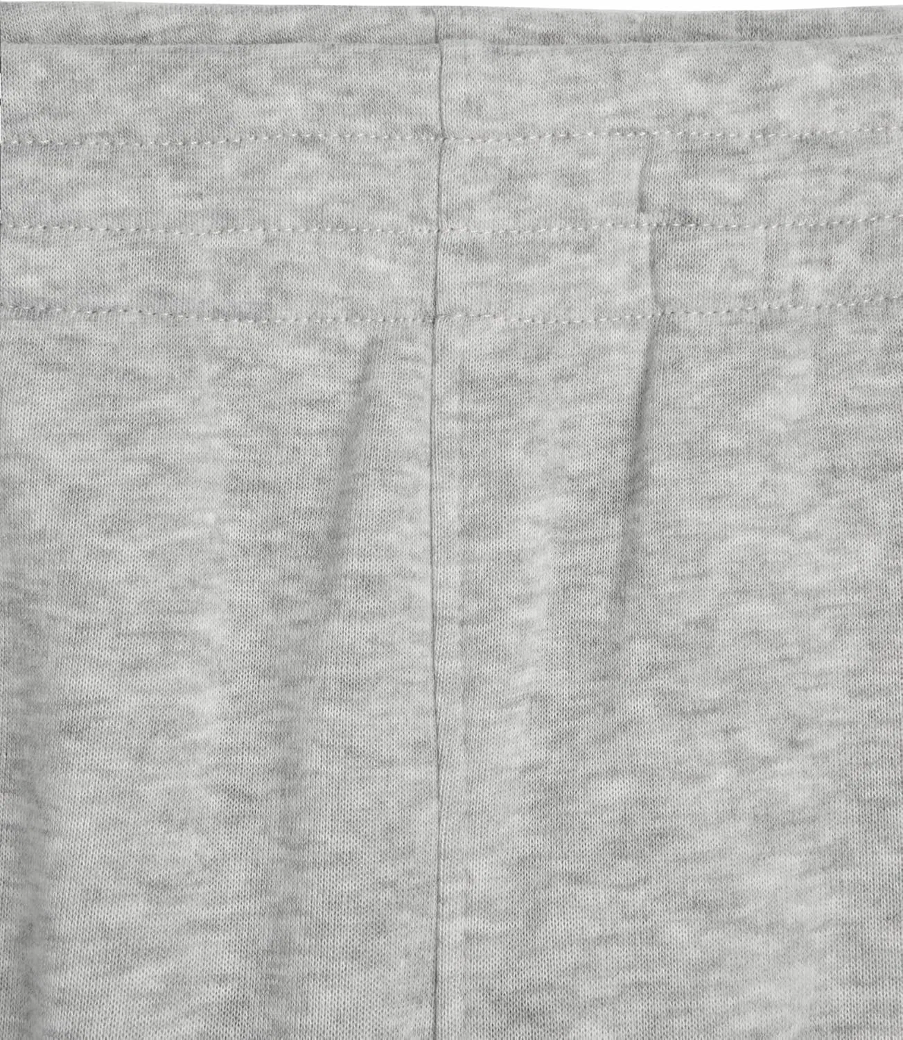 Детские спортивные брюки Puma Essential Basics из флиса с логотипом, эластичным поясом и боковыми карманами, светло-серый меланж — фото 3