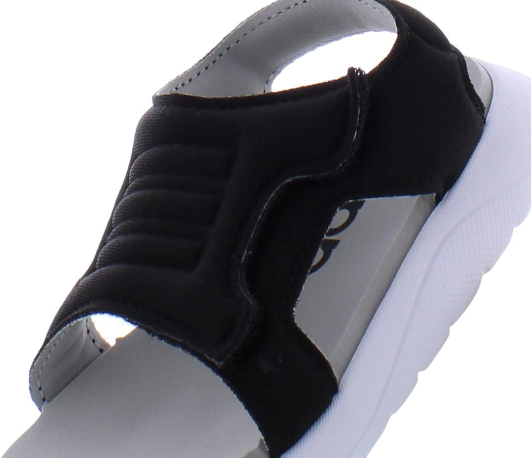 Шлепанцы Adidas Adilette Comfort для мальчиков, белый/черный — фото 2