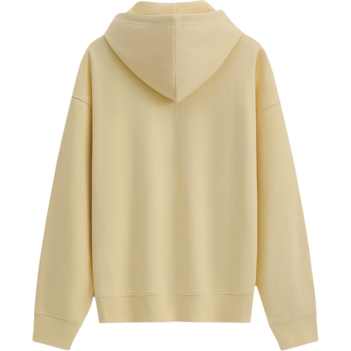 Толстовка Unisex Hooded Moderate Cardigan GAP, светло-серый — фото 4