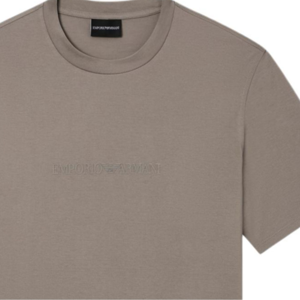 Футболка SS26 мужская EMPORIO ARMANI, серый — фото 2