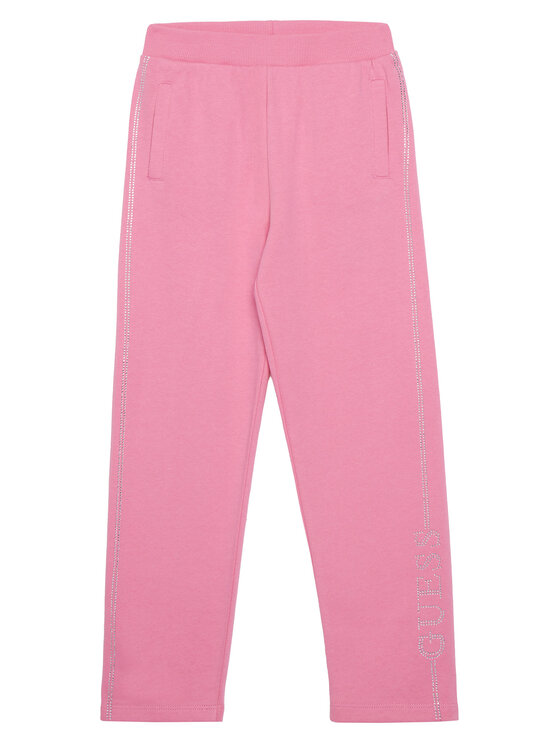 

Джоггеры regular fit J5YQ12 KA6R4 Guess, розовый