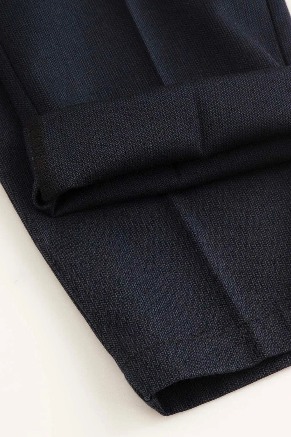 Брюки slim fit, Coccodrillo, темно-синий — фото 4