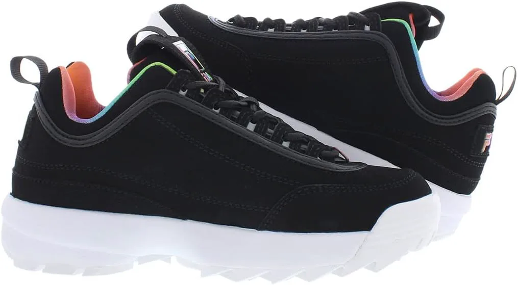 Женские кроссовки Fila Disruptor II Premium, черный/мультиколор — фото 4