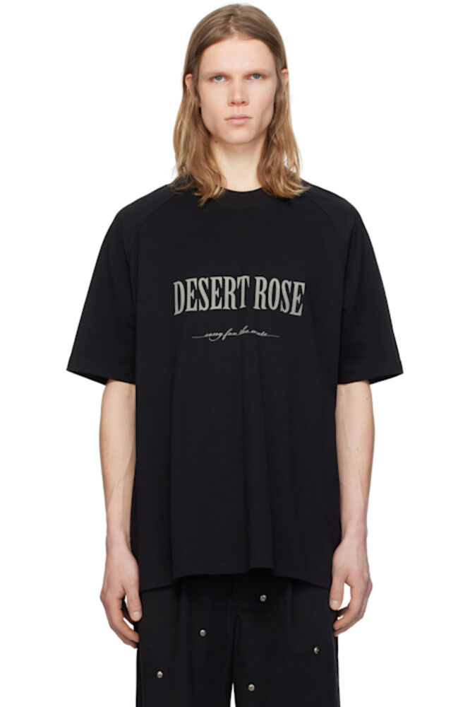 

Черная футболка реглан «Desert Rose» Song for the Mute