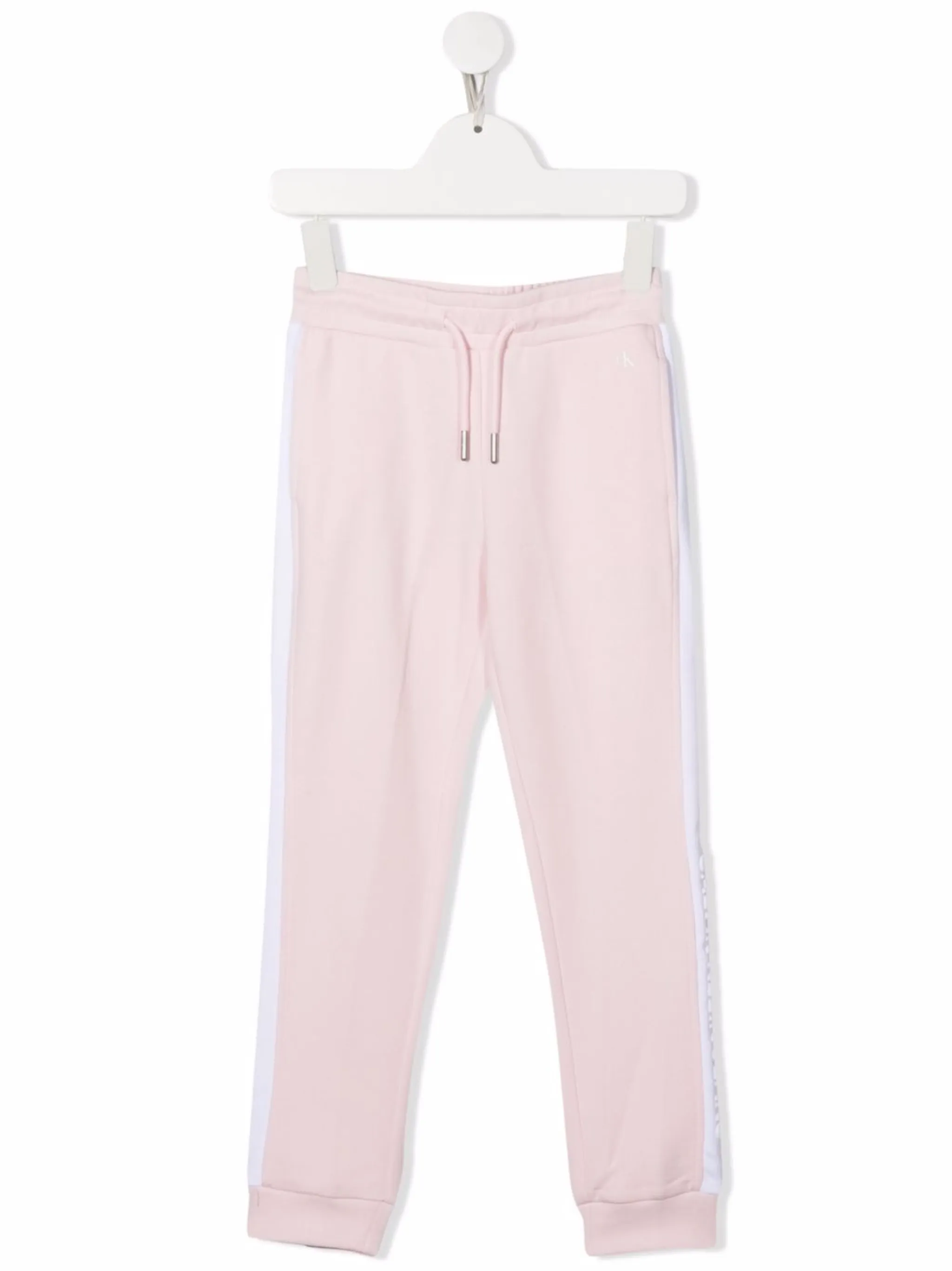 

Спортивные брюки с логотипом Calvin Klein Kids, розовый