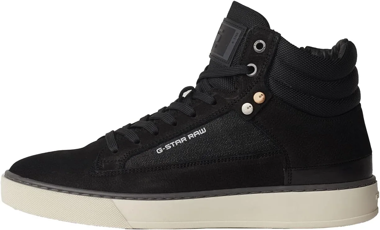 Кроссовки G-Star Herren Ravond Mid DNM MS, черный