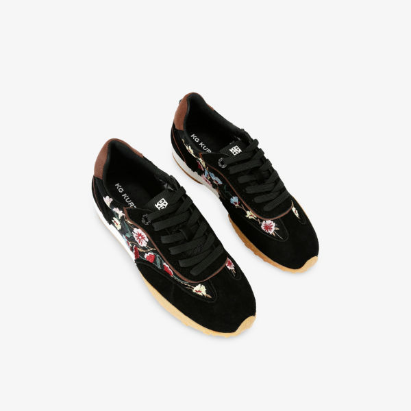 Кроссовки низкие Kg Kurt Geiger, черный / коричневый — фото 2