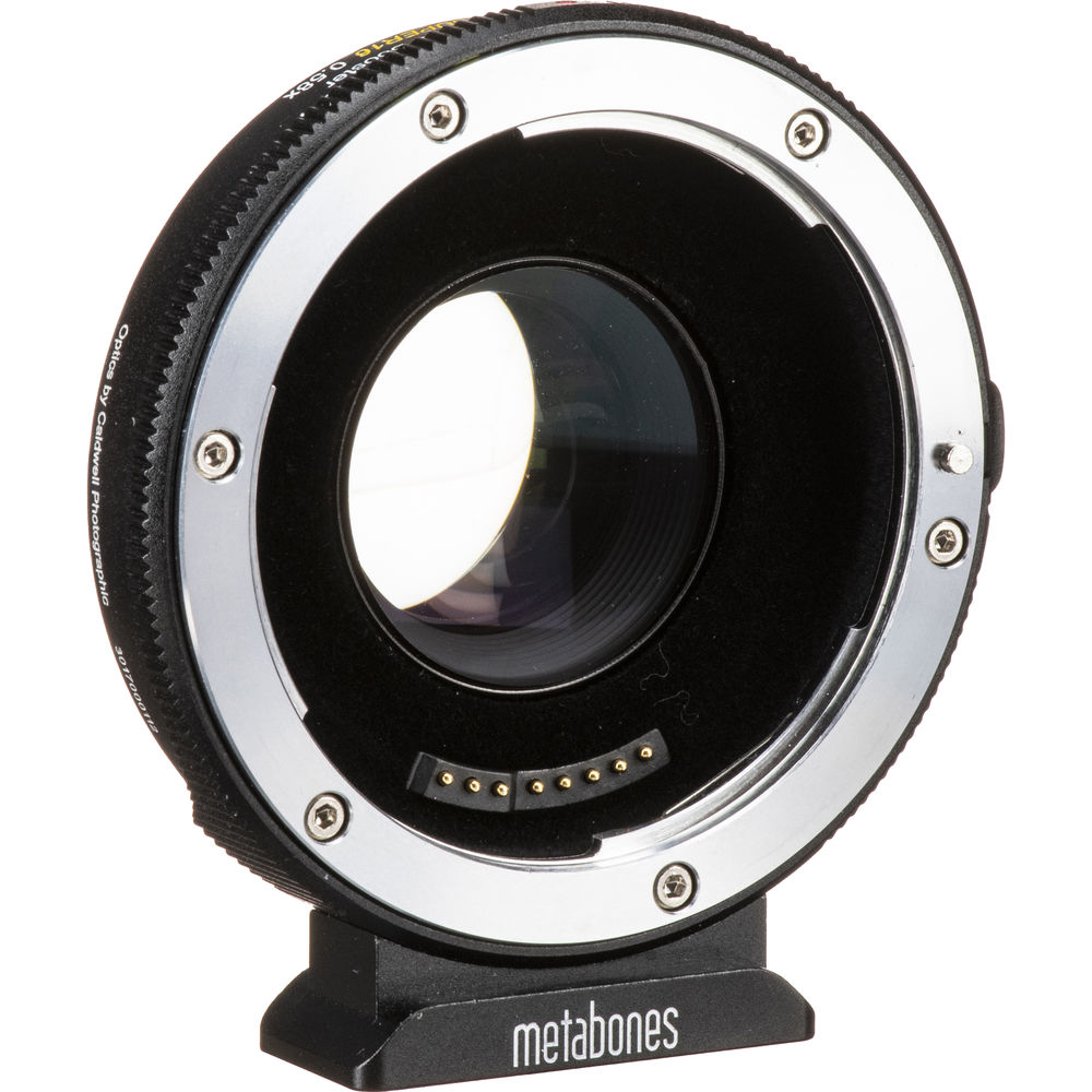 

Адаптер для крепления объектива Metabones Canon EF to MFT T Lens Adapter 0.58x MBSPEF-M43-BT7