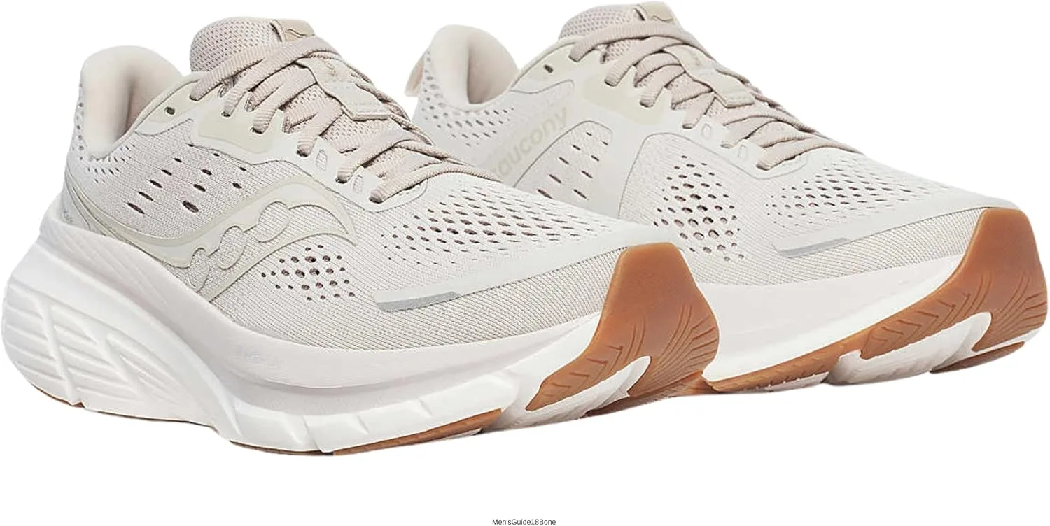 Мужские кроссовки Saucony Guide 18 Bone 13, слоновая кость — фото 3