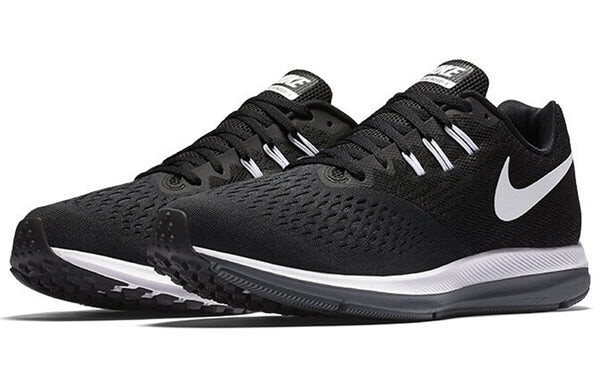 Кроссовки zoom winflo 4 Nike, черный — фото 3