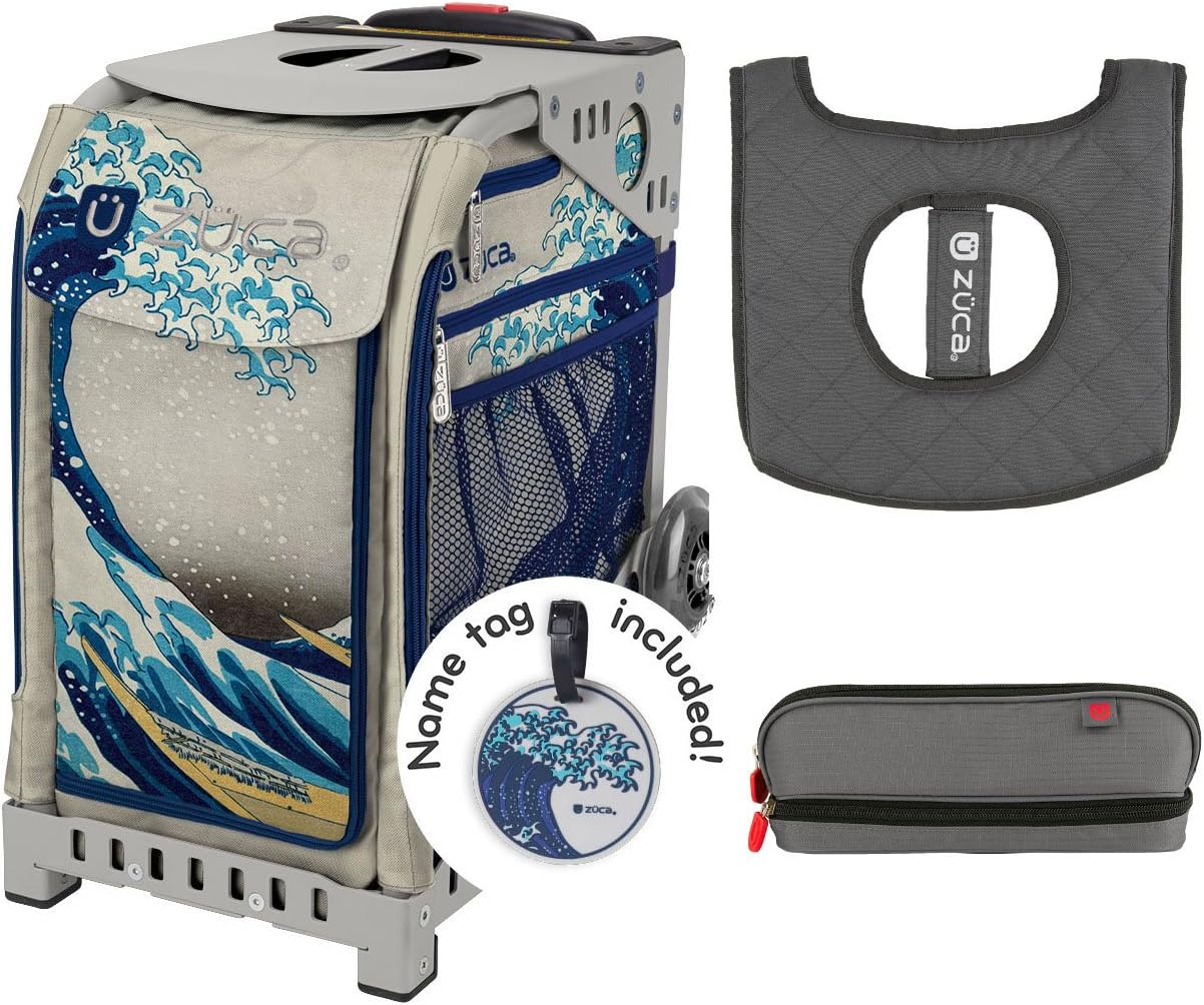 

Спортивная сумка ZUCA - Great Wave с подарочным пеналом и чехлом на сиденье (серая рама), Серый, Спортивная сумка ZUCA - Great Wave с подарочным пеналом и чехлом на сиденье (серая рама)