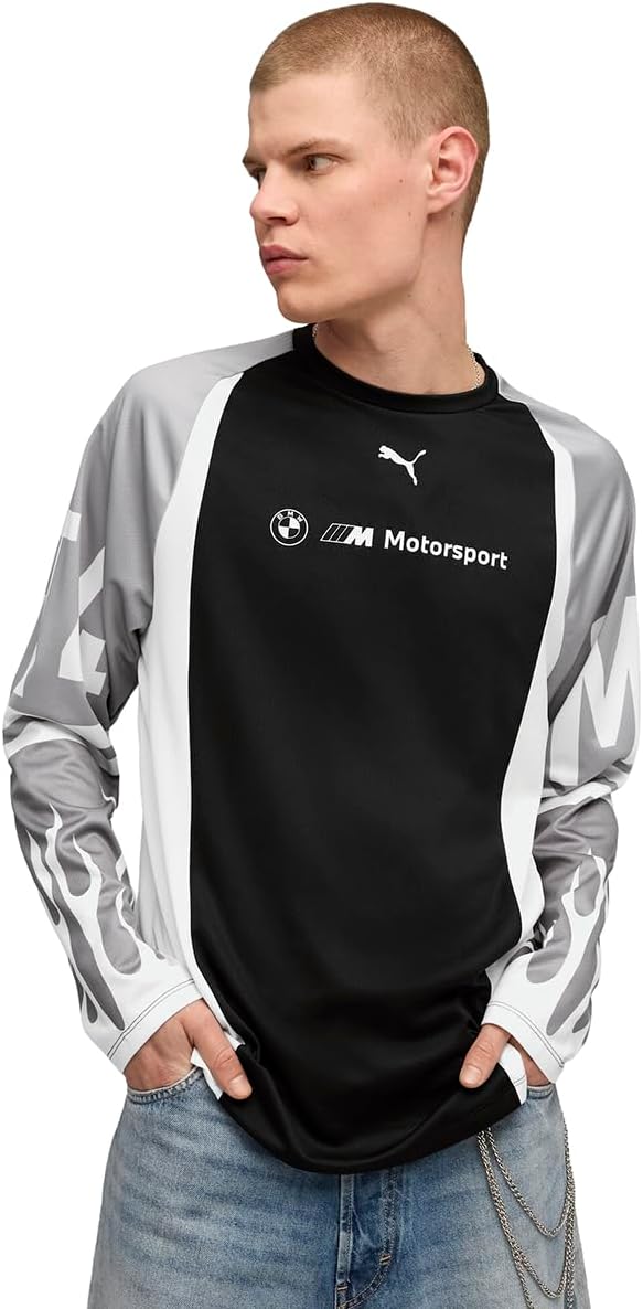 

Мужская быстросохнущая футболка PUMA Motorsport MOTOR BMW MMS LIFESTYLE 632577, черный
