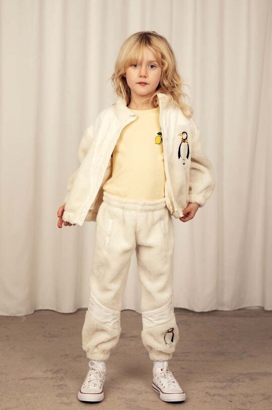 

Детские спортивные штаны Mini Rodini, бежевый