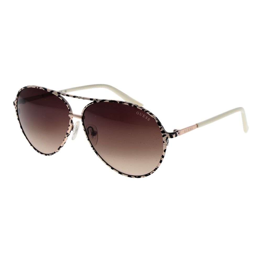 

Кремовые женские солнцезащитные очки Guess, Cream