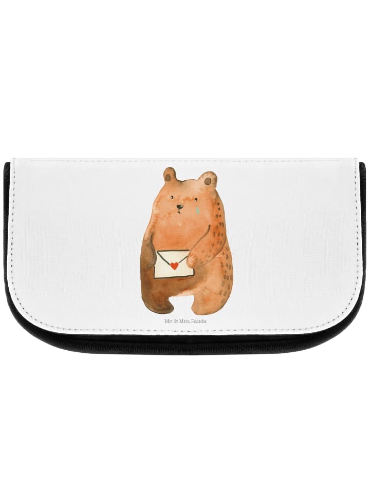 

Косметичка Mr & Mrs Panda Bär Liebesbrief ohne Spruch, белый