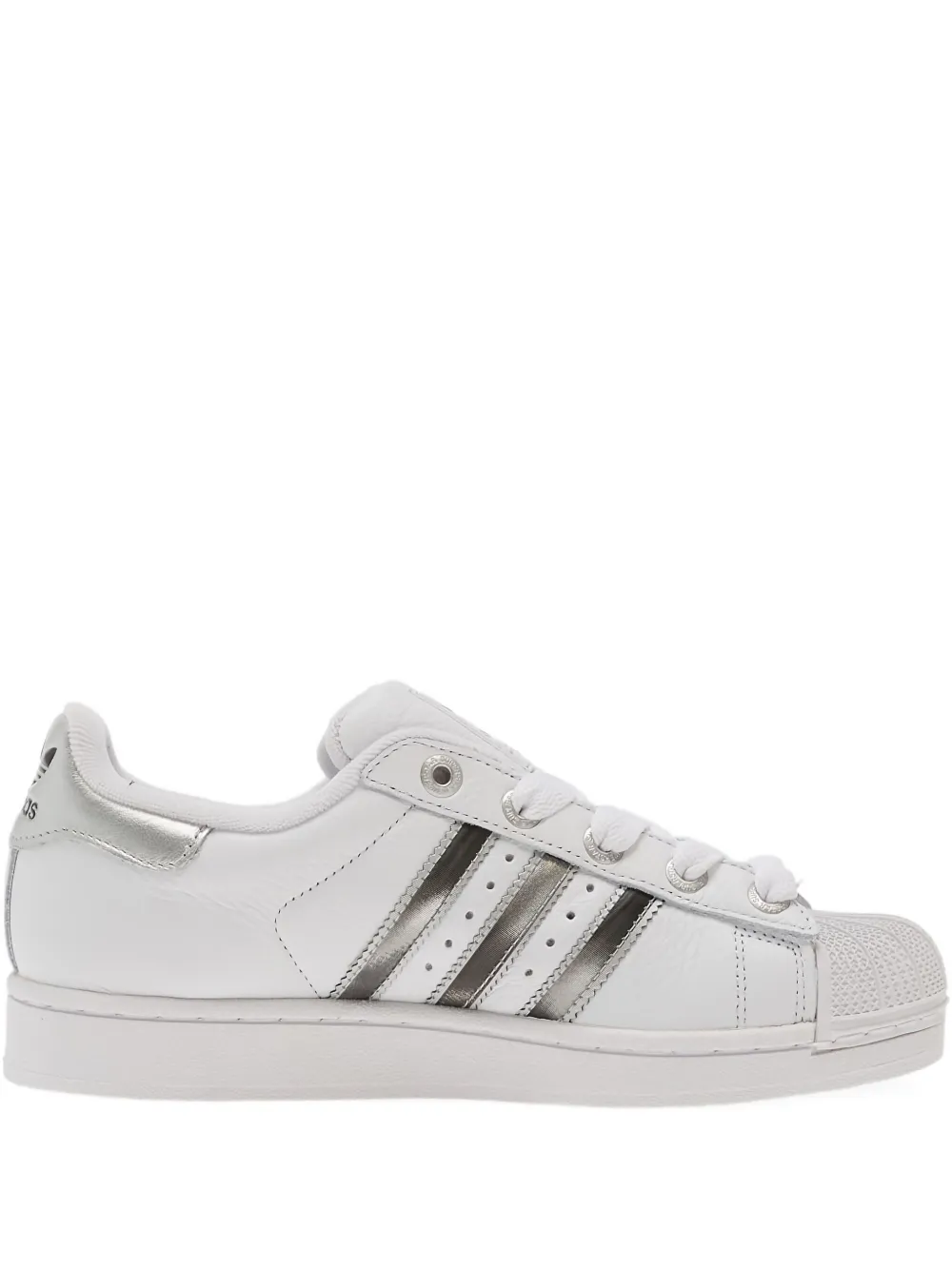 Кроссовки Superstar II с металлическими полосками adidas, белый