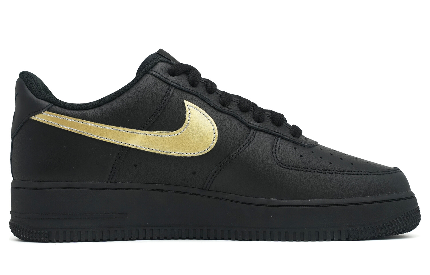 

Кроссовки Nike Air Force 1 Skateboard Shoes Men Low-Top Black, черный