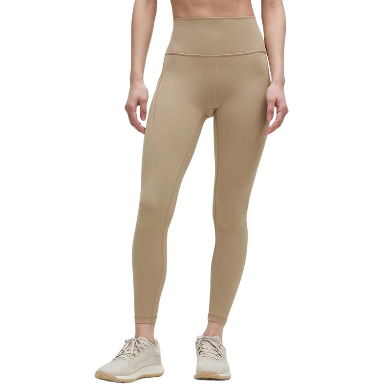 

Lululemon Брюки для тренировок wunder train 24" женские oak brown/shok
