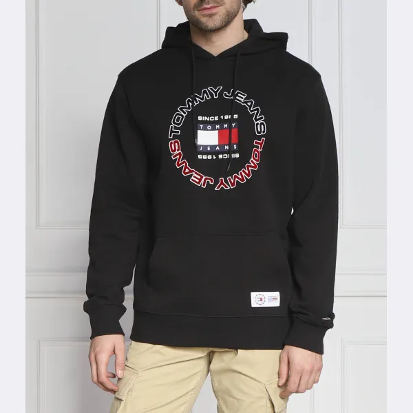 

Спортивная толстовка стандартного кроя Tommy Hilfiger, черный