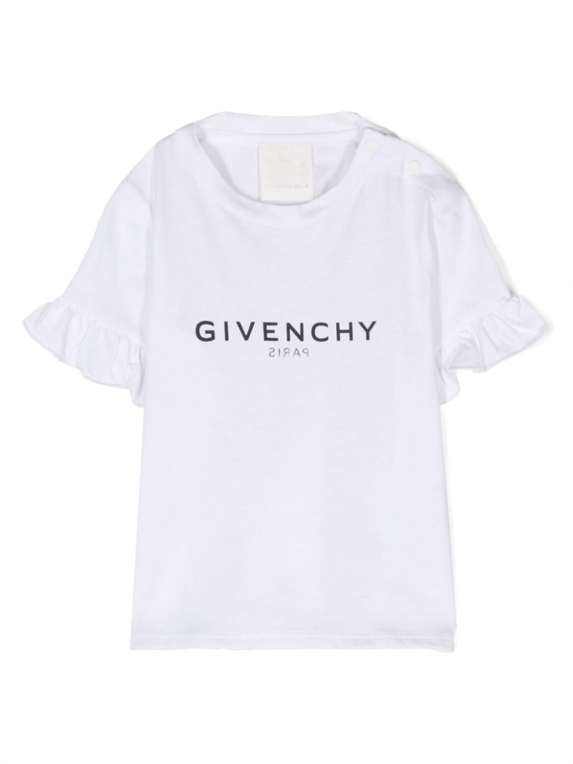 

Givenchy Kids футболка с логотипом, белый