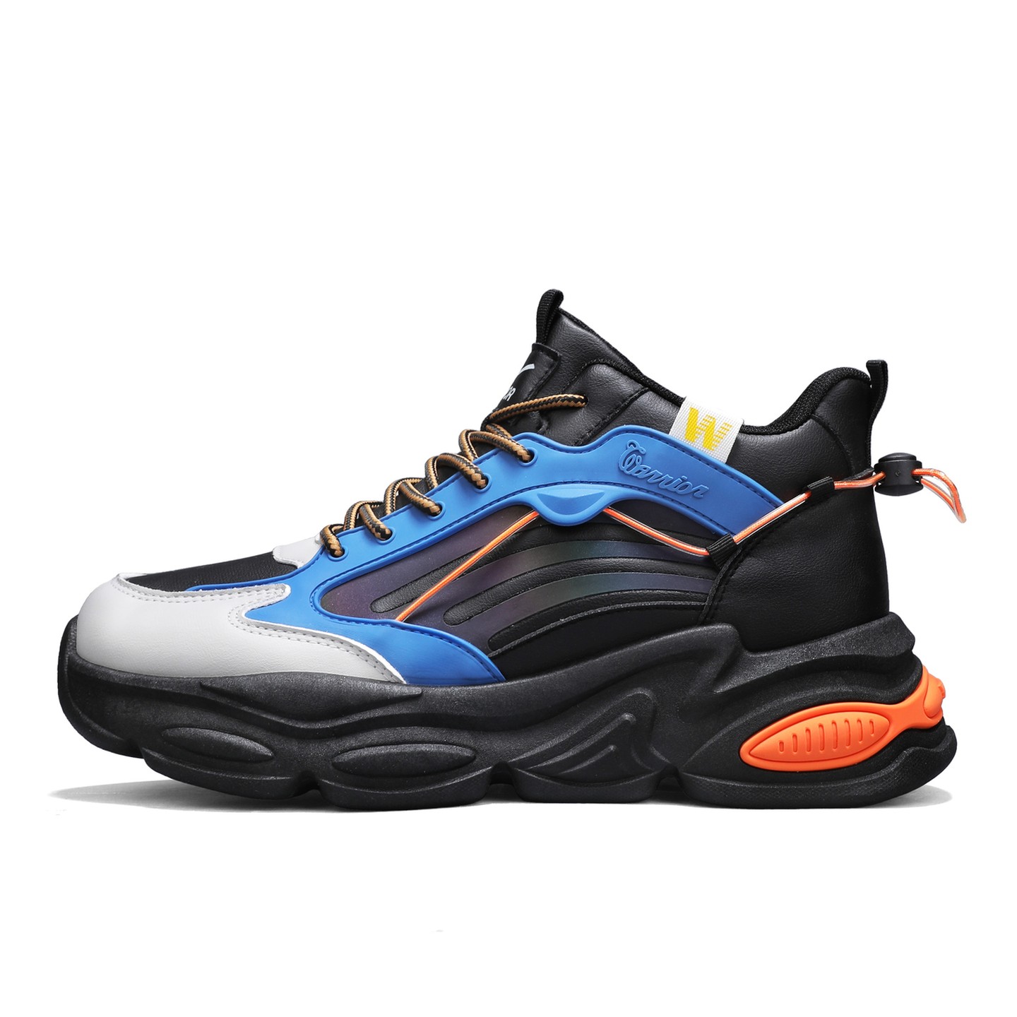 

WARRIOR Кроссовки Chunky мужские Mid top Gray, Khaki/Dark Blue, Black/Dark Blue/Gray