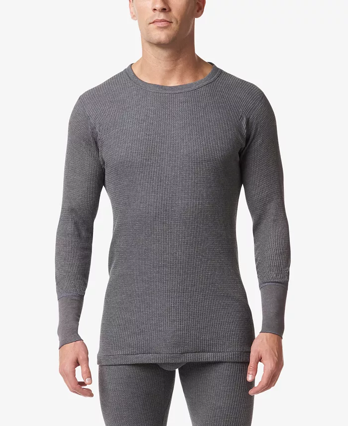 

Мужская термофутболка Essentials Waffle Knit с длинным рукавом Stanfield's, серый