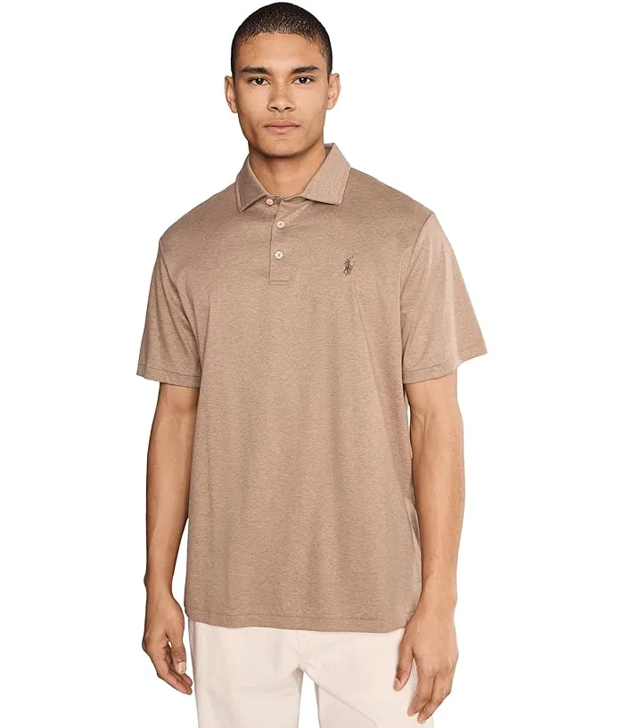 Футболка поло Classic Fit Soft Cotton Polo Ralph Lauren, Brown