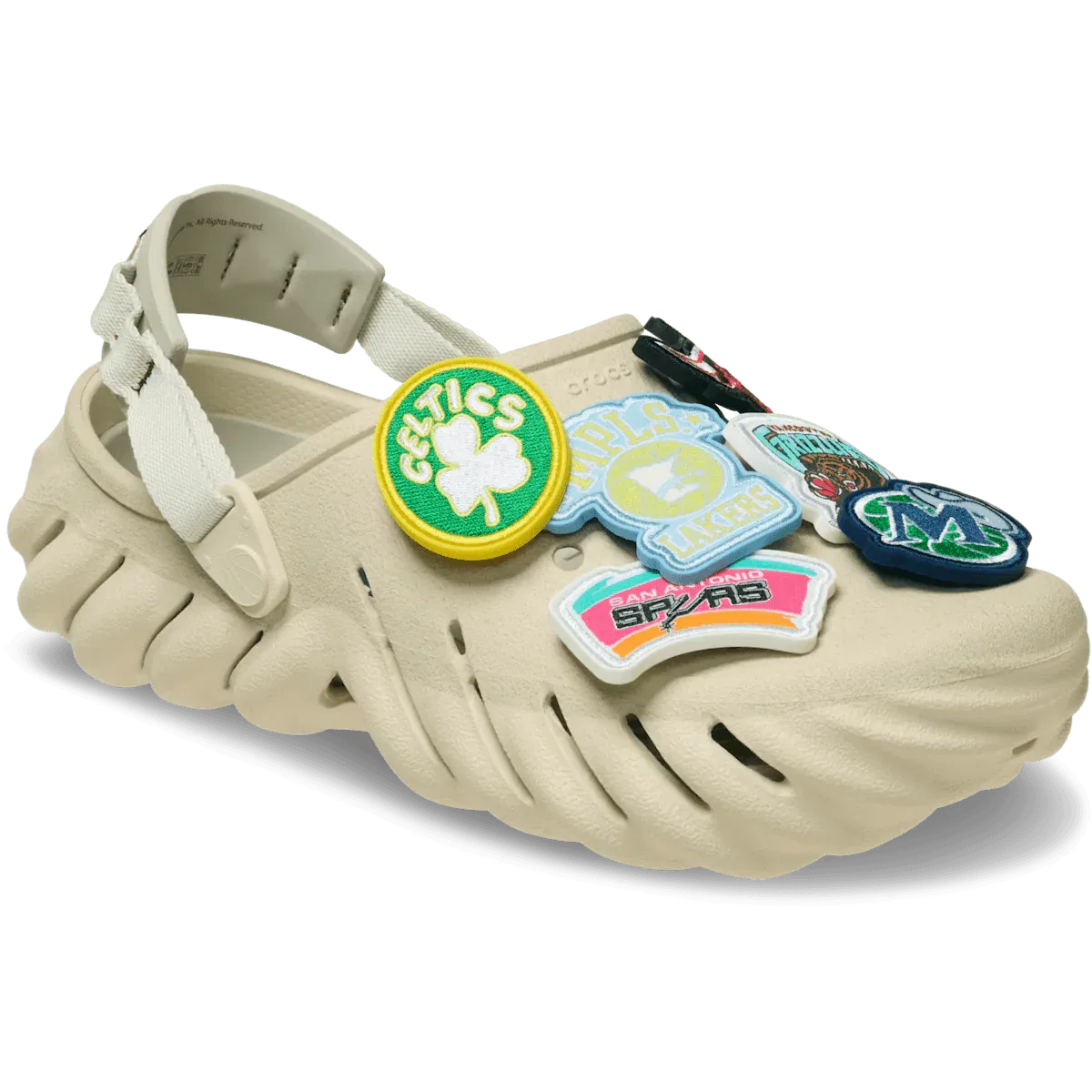 NBA Echo Clog Crocs, Multi — фото 3