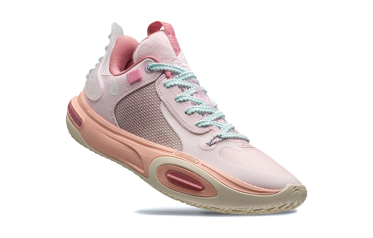 Баскетбольные кроссовки All City 11 Youth Kids GS Low-top Rose Pink Lining — фото 4
