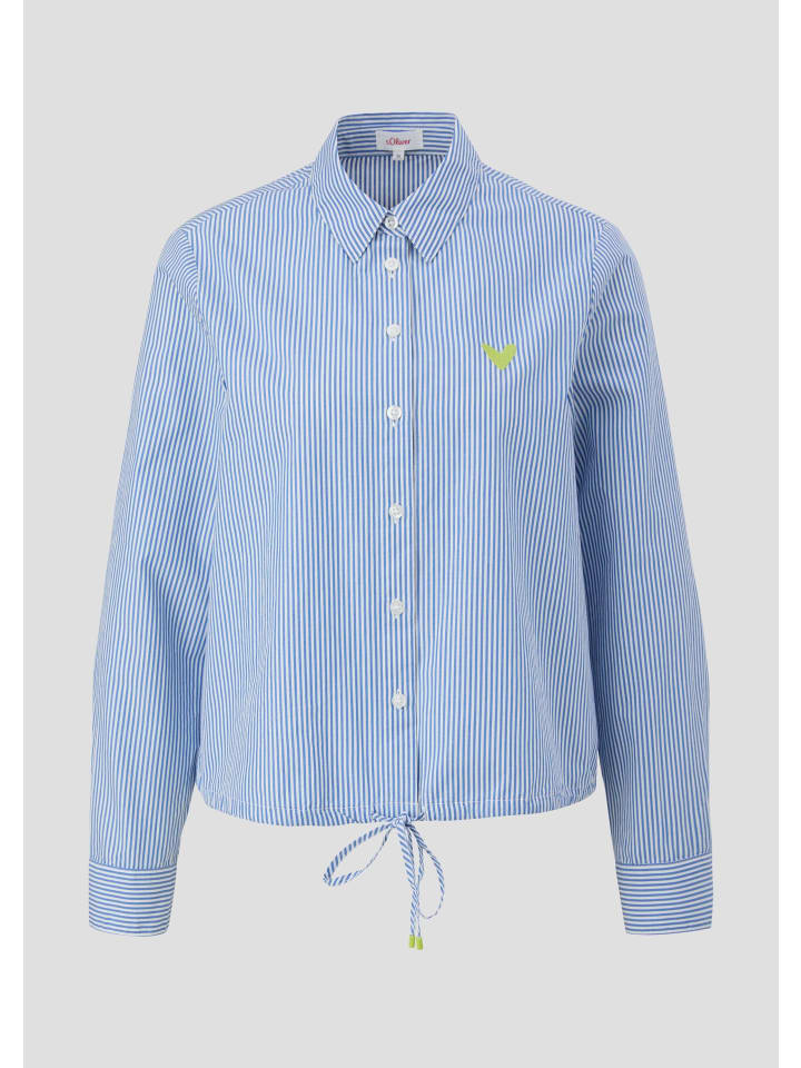 

s.Oliver Блузка 55G4_королевский синий