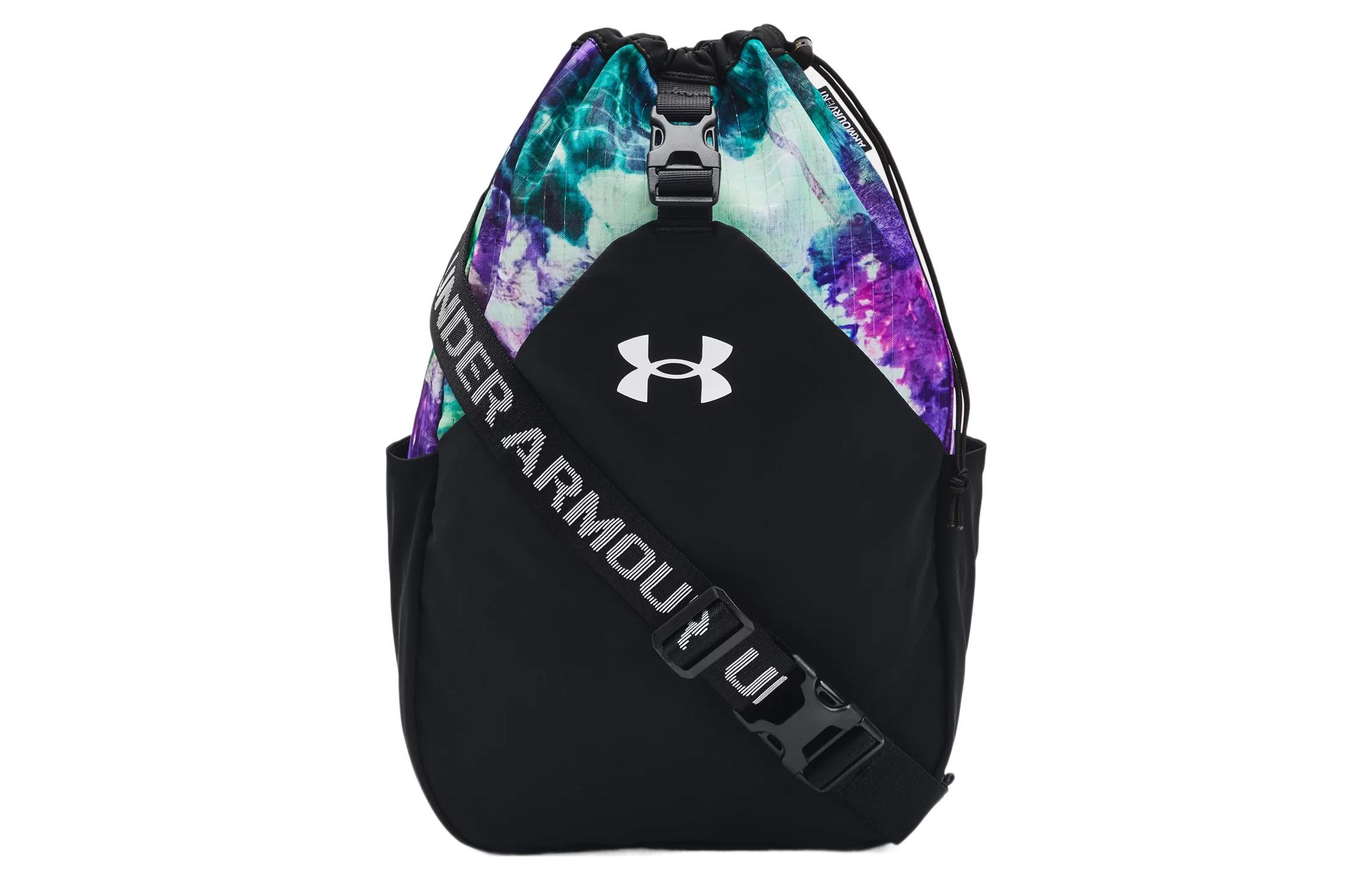 

Under Armour Сумка через плечо из полиэстера, обычная, унисекс, звездно-черная