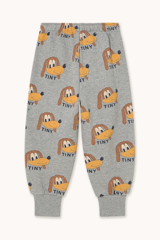Детские хлопковые спортивные штаны Dogs Sweatpant Tinycottons, серый — фото 3