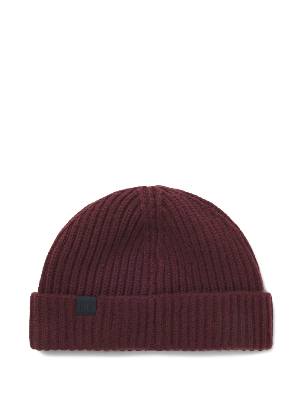 

Шапка бини в рубчик BOSS, красный