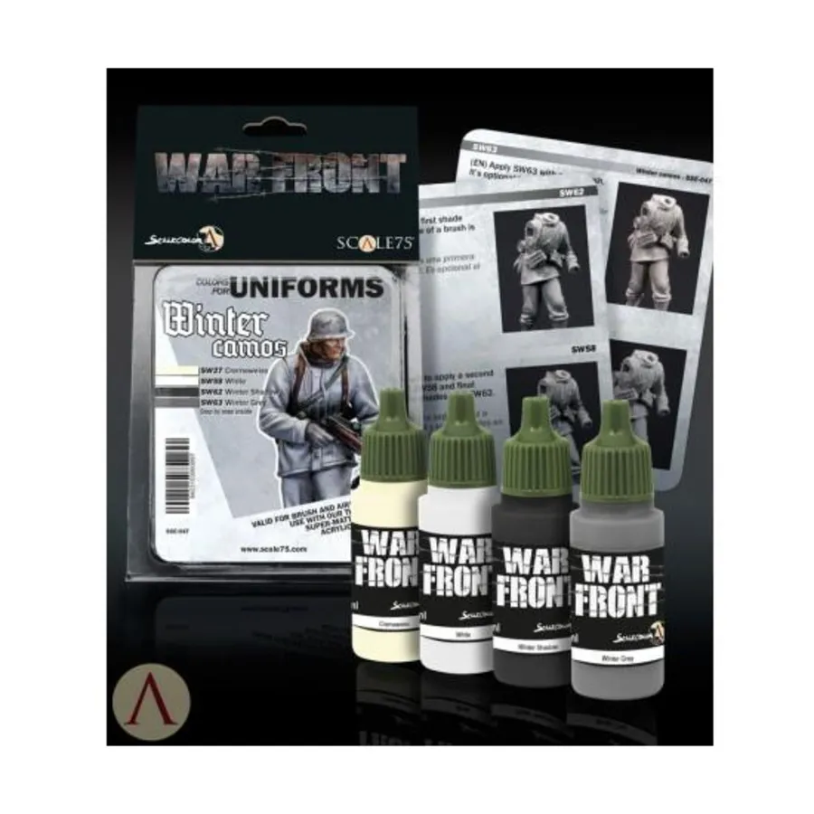

Зимний камуфляж, Scalecolor - Warfront Paint Sets