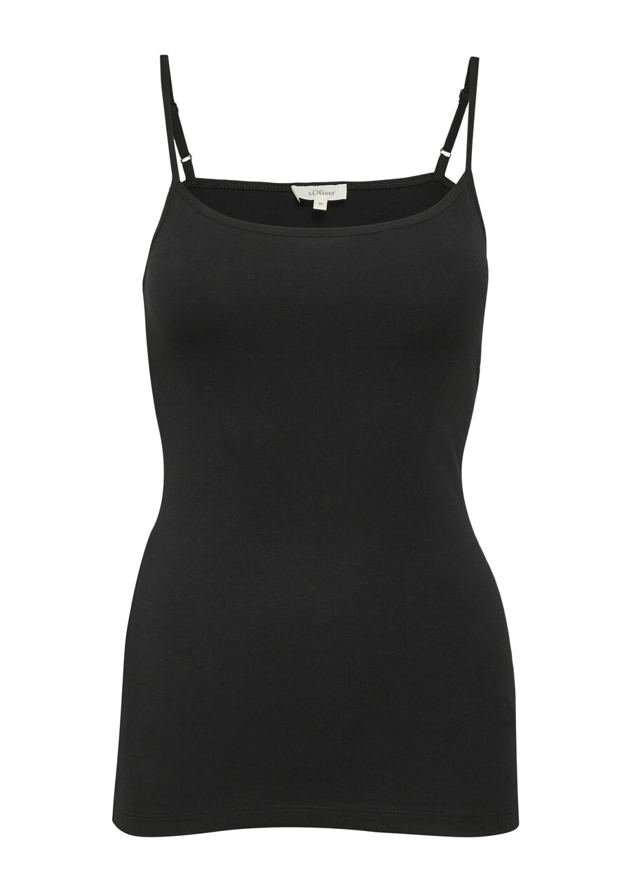 

Топ s.Oliver, черный