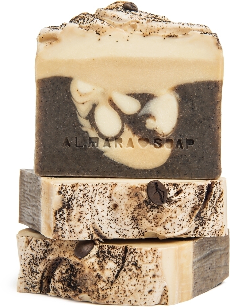 

Дизайнерское мыло ручной работы «Время кофе» Almara Soap, 100 гр