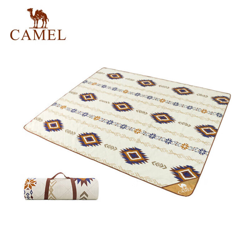 

Коврик для пикника Camel (Camel) на открытом воздухе, коврик для пикника в ретро этническом стиле, 1J32267156, белый рис