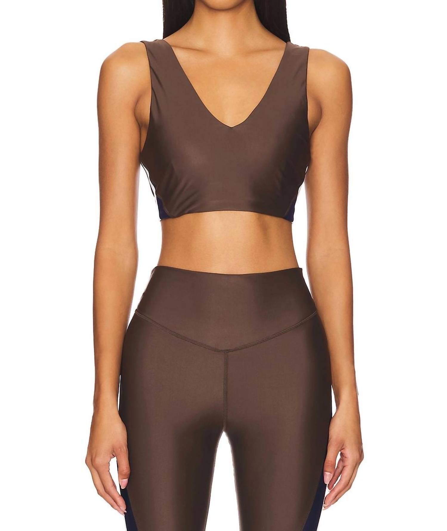 

Бюстгальтер Icon Isaac в шоколадном цвете THE UPSIDE