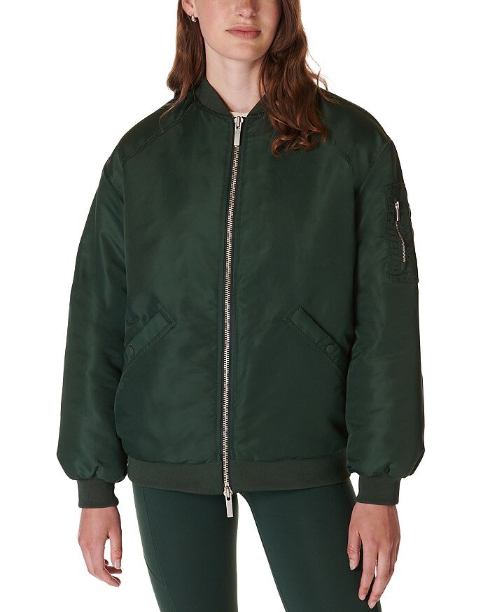 

Бомбер Sweaty Betty Cityscape, зеленый