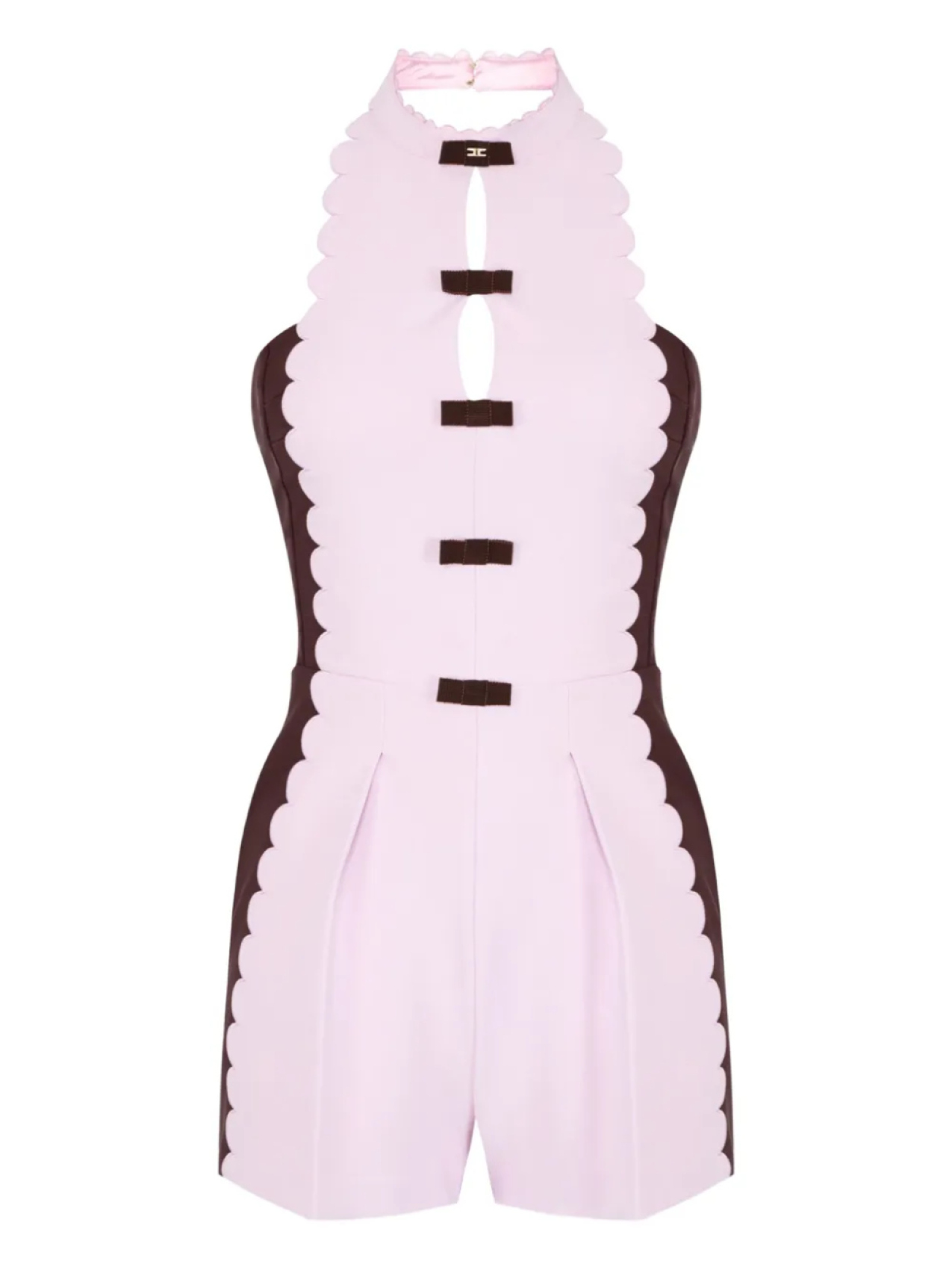 

Комбинезон с гребешком Elisabetta Franchi, розовый