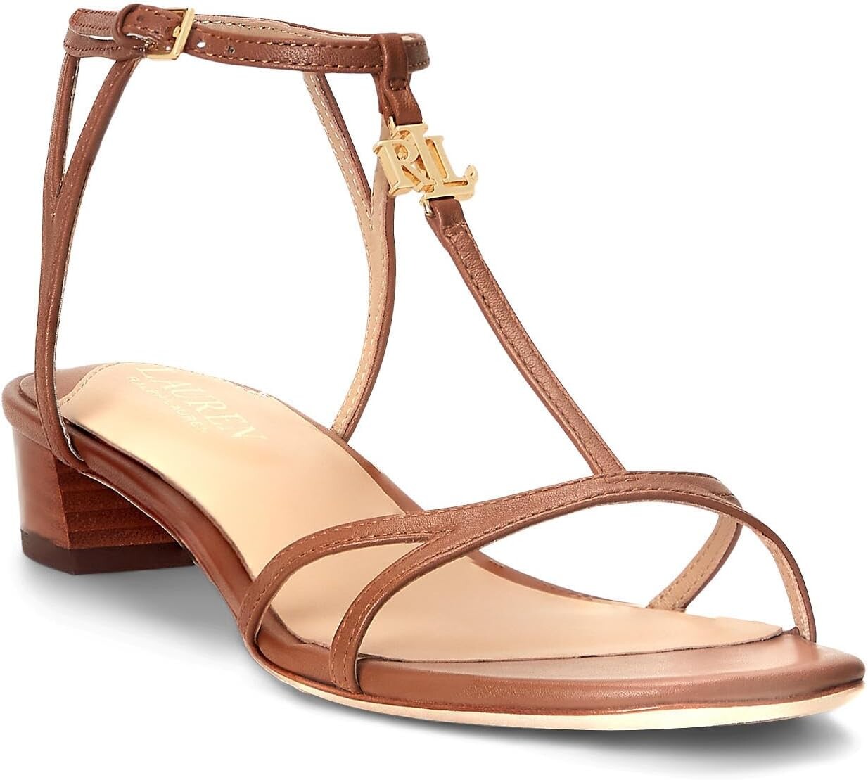 

Сандалии Lauren Ralph Lauren Fallon Sandal, цвет Deep Saddle Tan